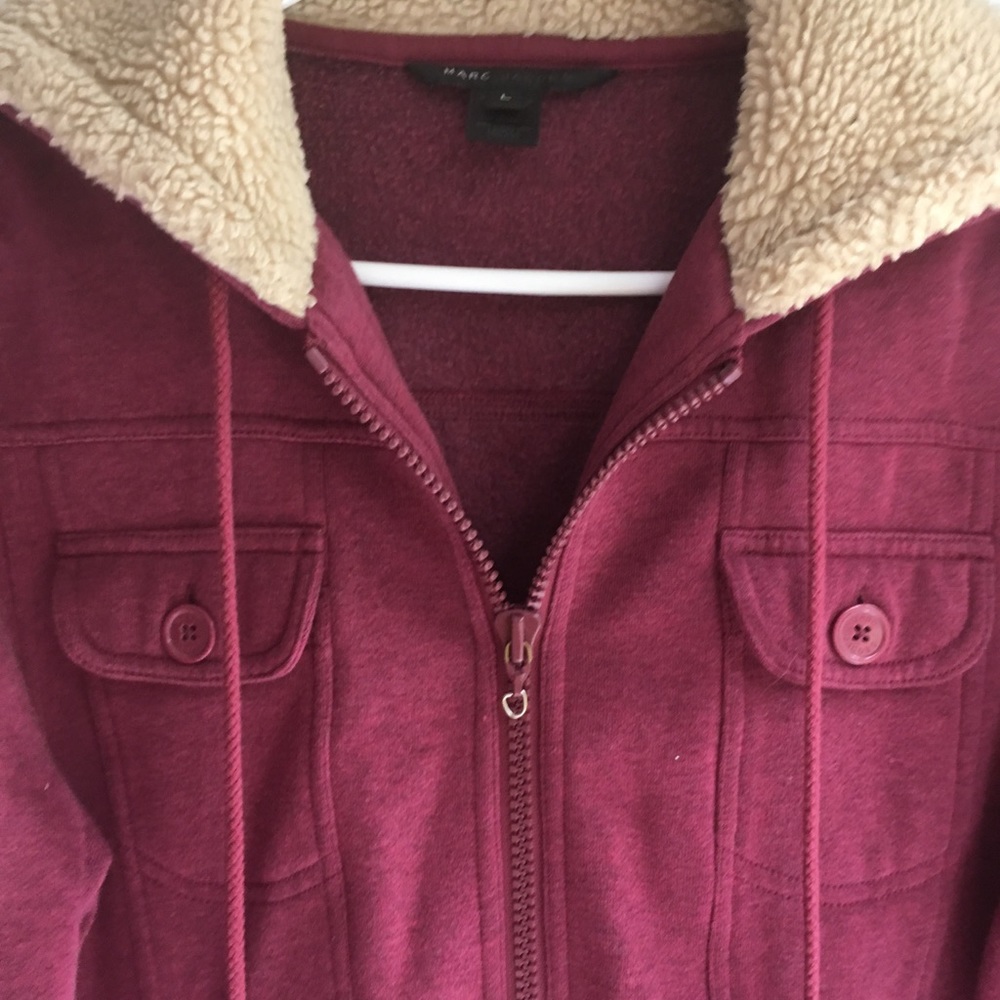 Marc by Marc Jacobs zip up hoodie